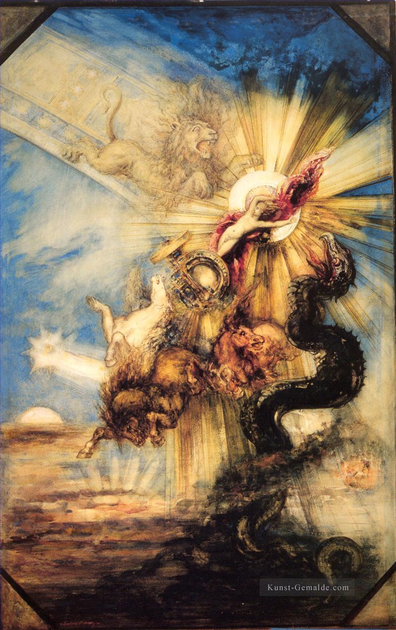 Phaethon Symbolismus biblischen Gustave Moreau mythologischen Ölgemälde